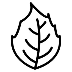 Maple leaf icon symbol
