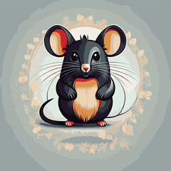 mouse and heart,animals