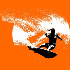 surfista, tabla de surf, vector, surf, ola, surfer, grafico, mar, deporte