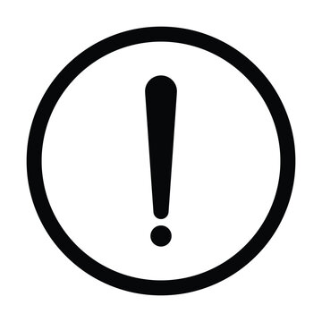 recommend clip art: exclamation mark icon