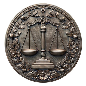 recommend clip art: A judges nameplate clipart, law item, 3D illustration, engraved, isolated on white background