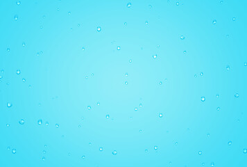 背景素材_結露_水色