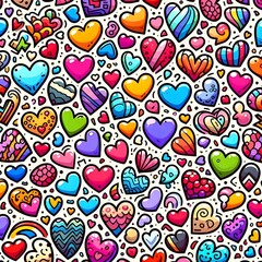 Sweet Heart Seamless Pattern