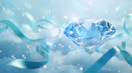 Sparkling diamonds
