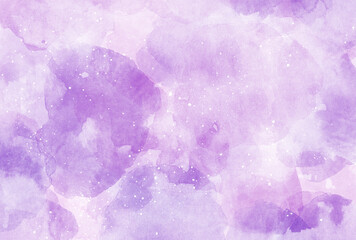 背景素材_水彩テクスチャ_紫