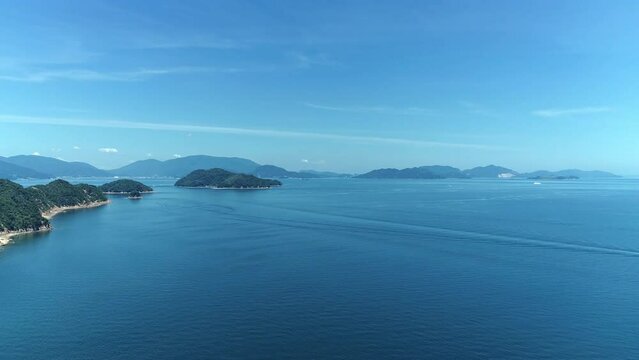 【4Kドローン】瀬戸内海の空撮