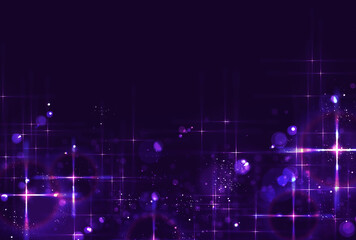 背景素材_光_紫