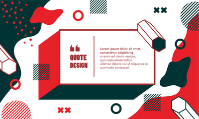 Modern Art graphic. Dynamic frame. Stylish geometric background. Design element for social media template  web banner  advertising.