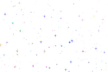 背景素材_ホログラム箔_星