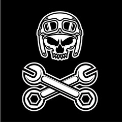 garage logo illustration, simpel logo