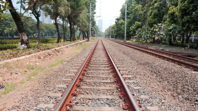 railway in the countryside