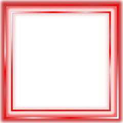 Square colored frame border