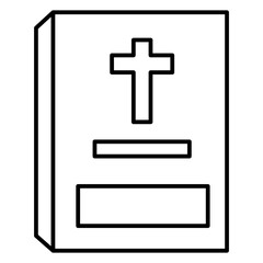 Holy bible icon symbol