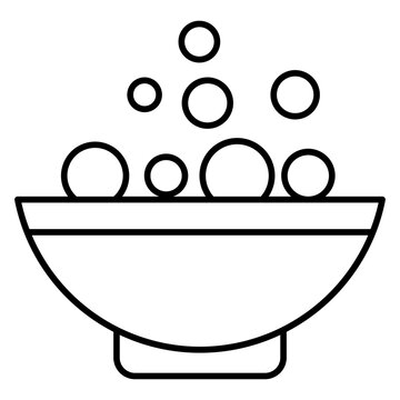 recommend clip art: meatball bowl icon symbol