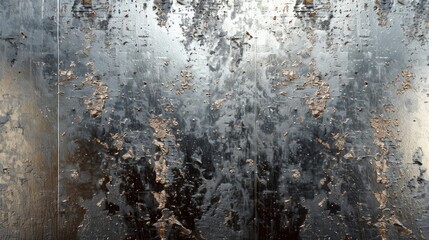 Fototapeta premium A wall with a lot of scratches and dents