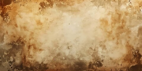 Abstract Brown Watercolor Background