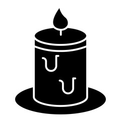 Candle icon symbol
