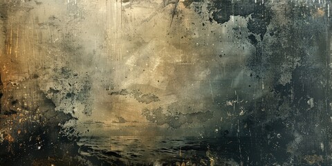 Abstract Grunge Background With Water