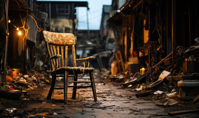 Well-Worn Chair