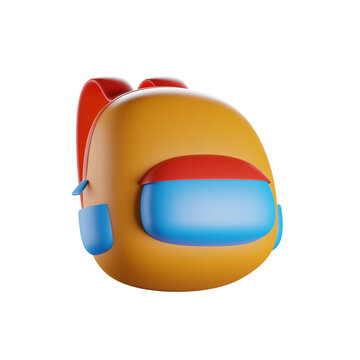 Bag 3D Render Isolated Images