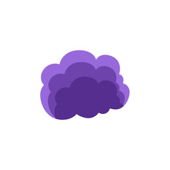 Helloween clouds illustration 