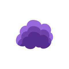 Helloween clouds illustration 