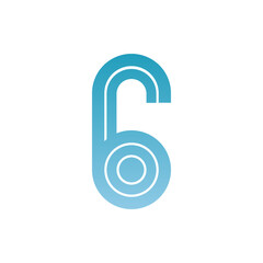 Monogram 6. Number 6. Number 6 design logo. Monogram letter mark 6 logo design. Monogram design vector logo. Monogram number 6 logo design. Simple number 6 monogram. Monogram 6 design logo.