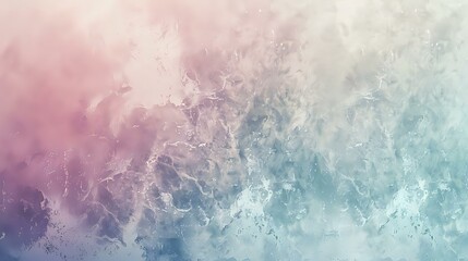 Soft lavender coral mint abstract grainy gradient with noise texture effect, summer poster design