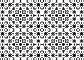 Ikat fabric abstract symbol aztec illustration2