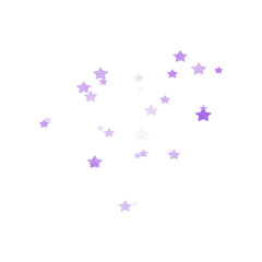 stars and confetti