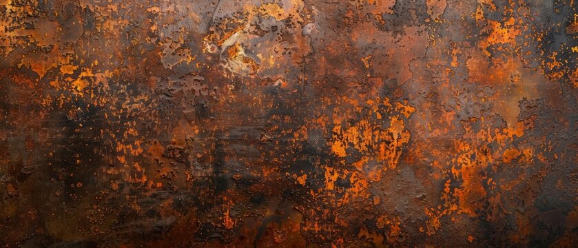 The vintag rusty grunge steel textured background