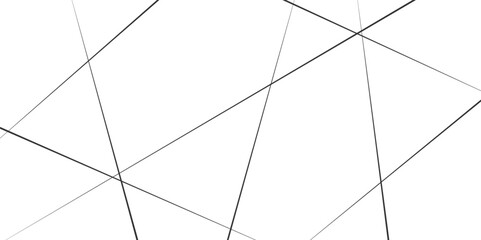 Trendy random diagonal lines image. Random chaotic lines. Abstract geometric pattern. image idea. Black outline monochrome texture. Vector illustration.