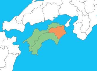 徳島県　徳島　地図