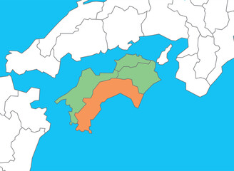 高知　高知県　地図