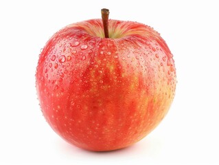 fresh apple isolated on white background - ai