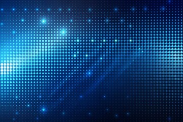 Naklejka premium Abstract dark blue with dots gradients background