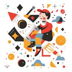 Exciting Space Adventure for Kids: Rocket Launch Journey