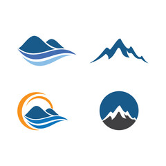 Mountain illustration design