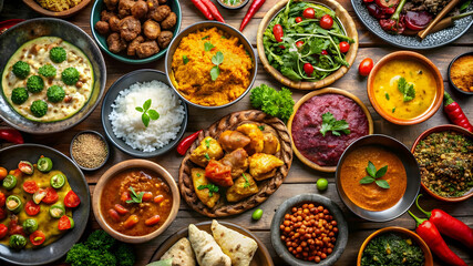 Fototapeta premium delicious food vibes