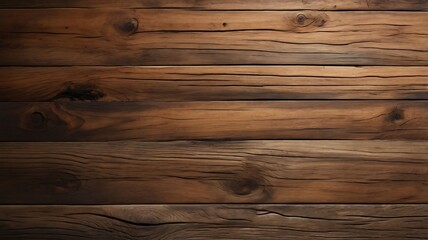 Fototapeta premium Wood texture background surface with old natural pattern. Front view with copy space.