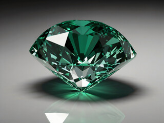 Fototapeta premium green diamond gem