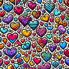 Sweet Heart Seamless Pattern