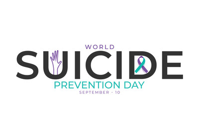 World Suicide Prevention day. background, banner, card, poster, template. Vector illustration.