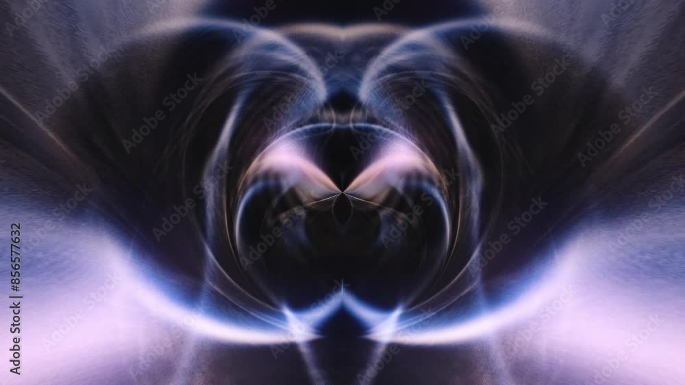Poster lights vortex energy flows loop motion