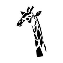 Naklejka premium giraffe illustration