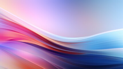 Fototapeta premium futuristic abstract blurred gradient background in metallic colors, evoking a sense of innovation and technology.