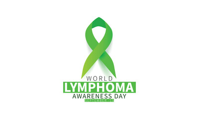 World Lymphoma awareness day. background, banner, card, poster, template. Vector illustration.