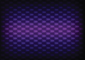 Geometric square box pattern graphic purple background