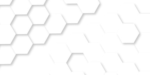 	
Vector White Hexagonal Background. Luxury White Pattern. Vector Illustration. 3D Futuristic abstract honeycomb mosaic white background. geometric mesh cell texture. modern futuristic wallpaper.