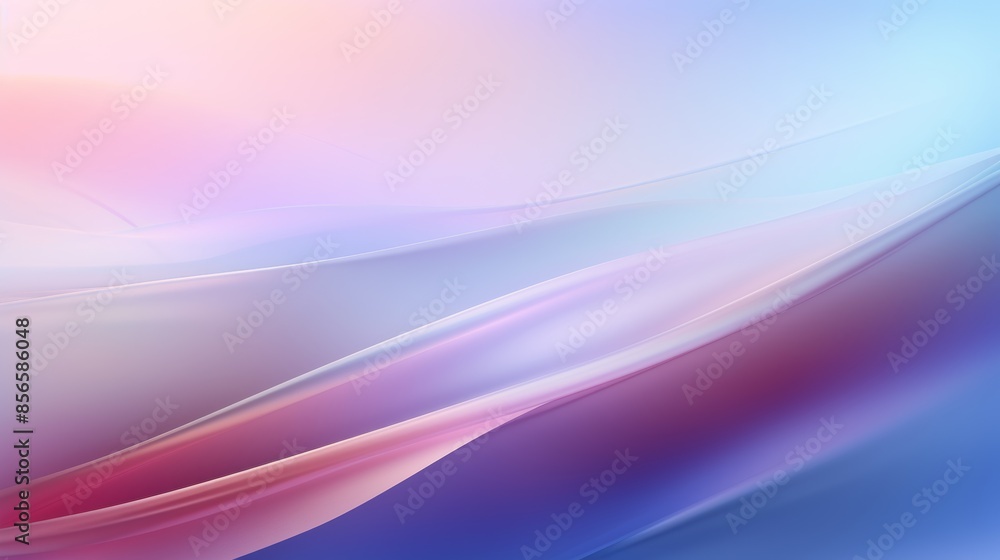 Poster mesmerizing abstract blurred gradient background in pastel hues, reminiscent of a soft and fluffy cloud. 